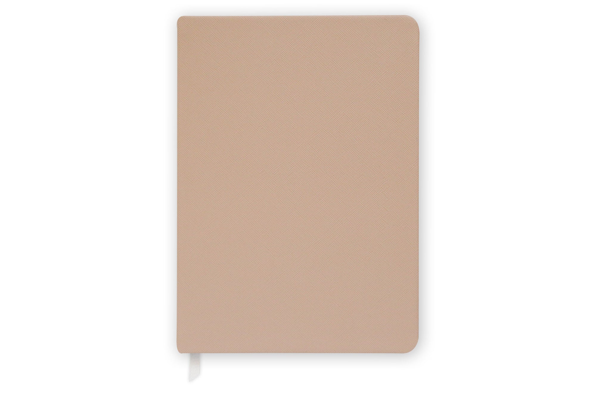 Vegan Leather Notebook, Nude