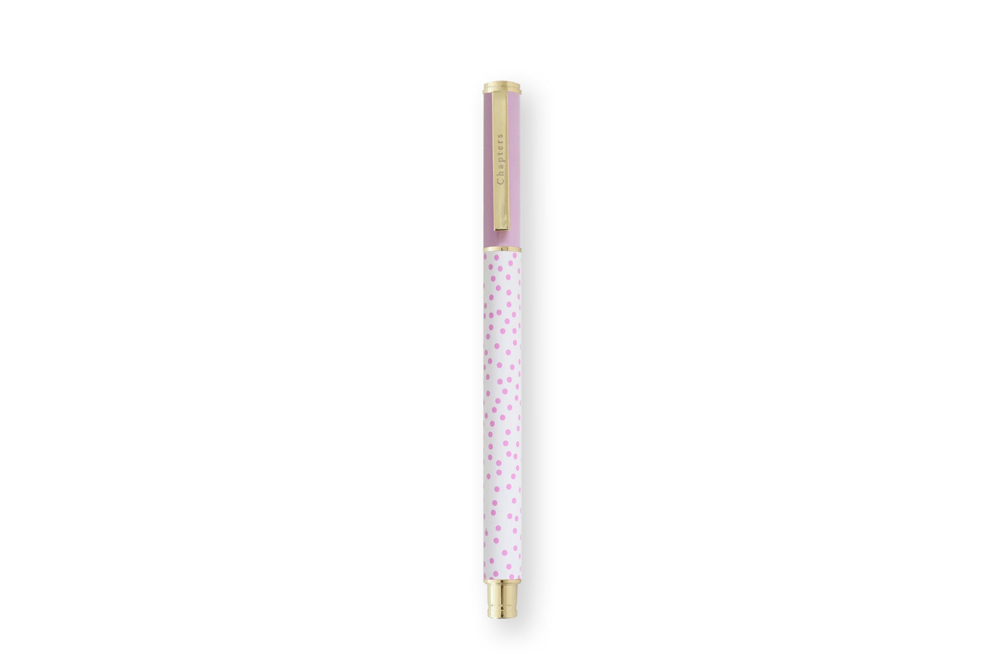Premium Roller Pen, Lilac Polka