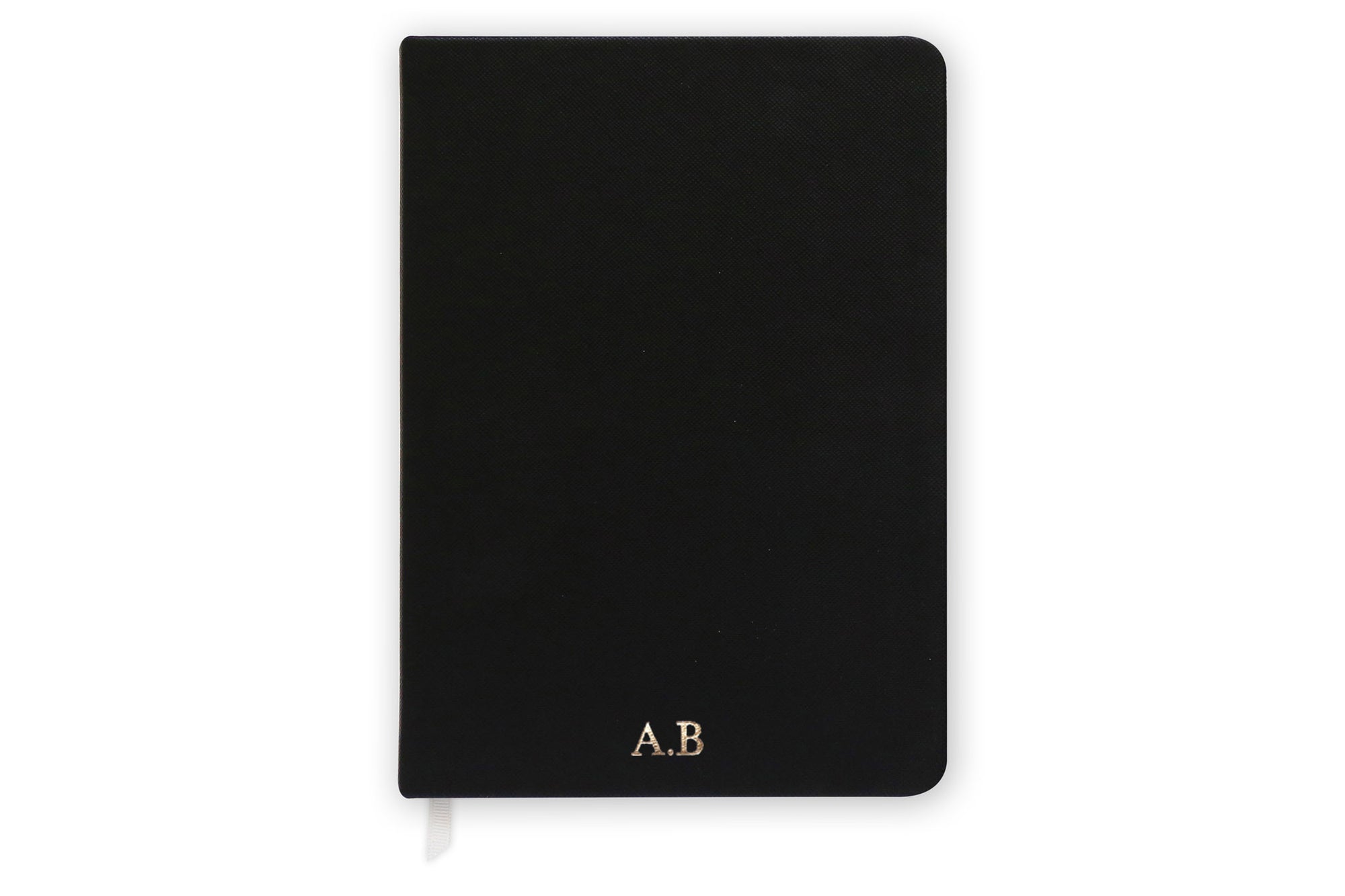 Vegan Leather Notebook, Black