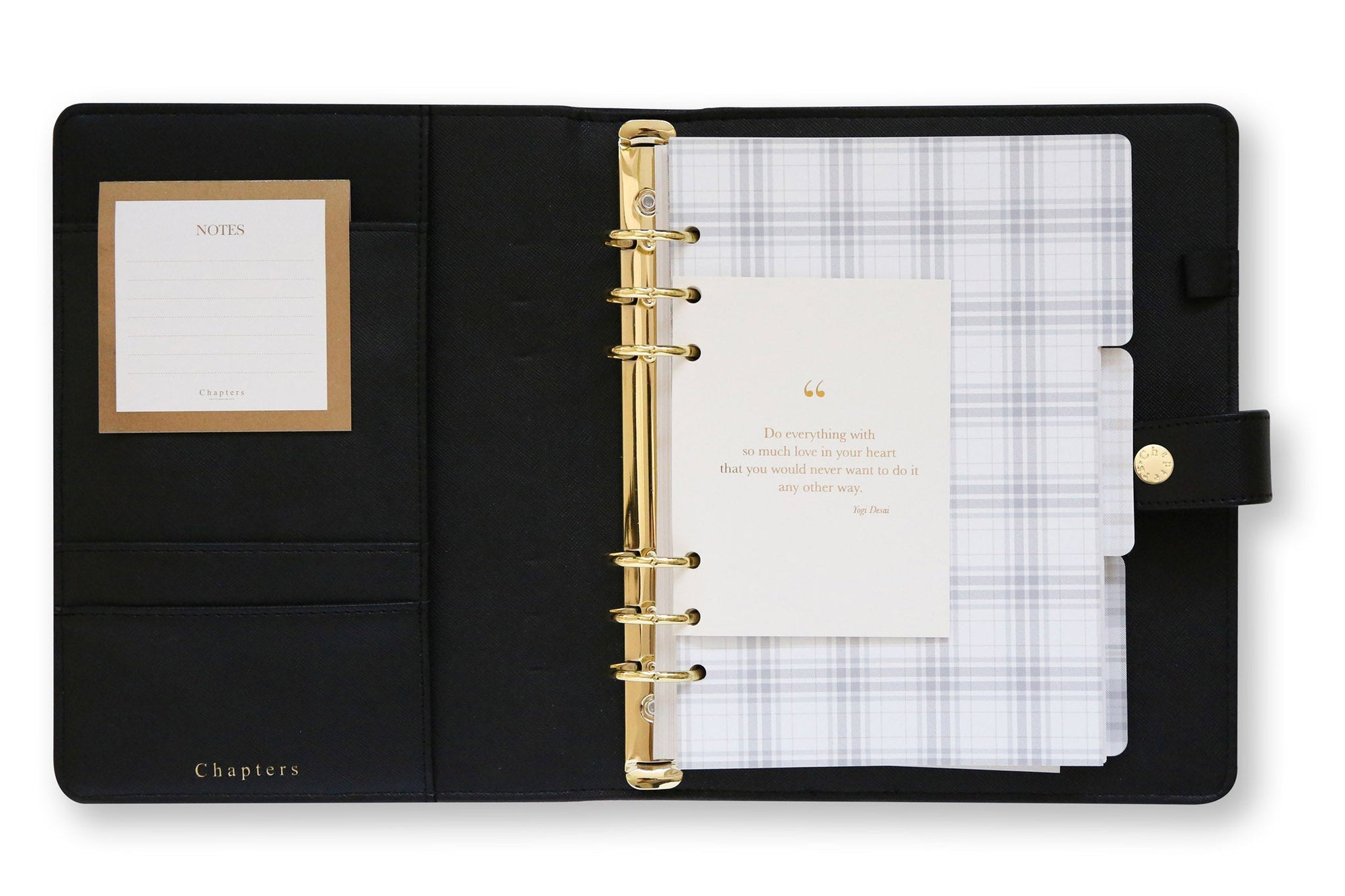 A5 Daily Planner - 2024, Black