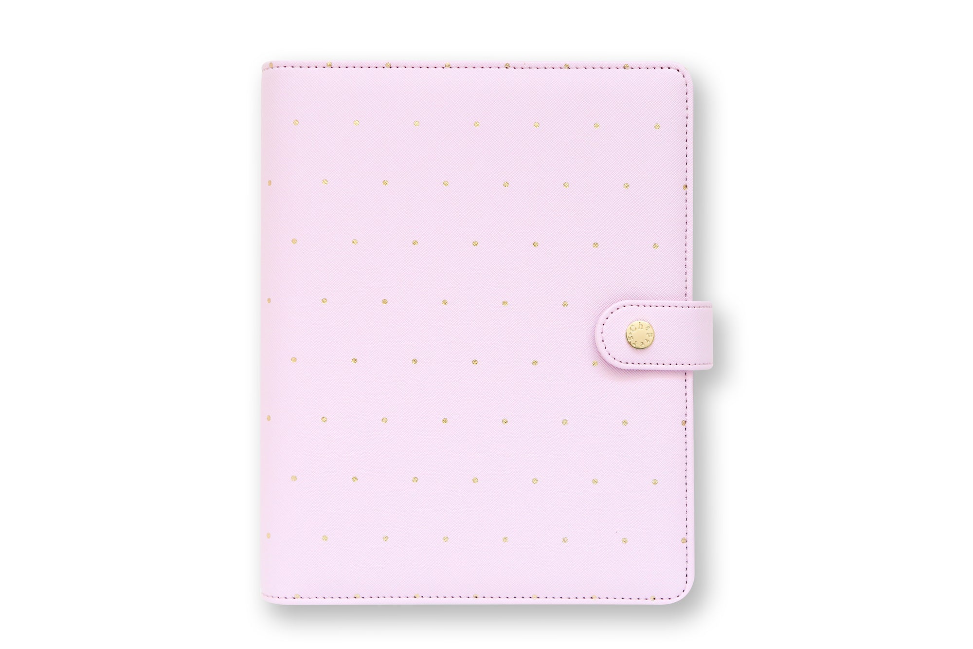 A5 Weekly Planner - 2024, Lilac Polka