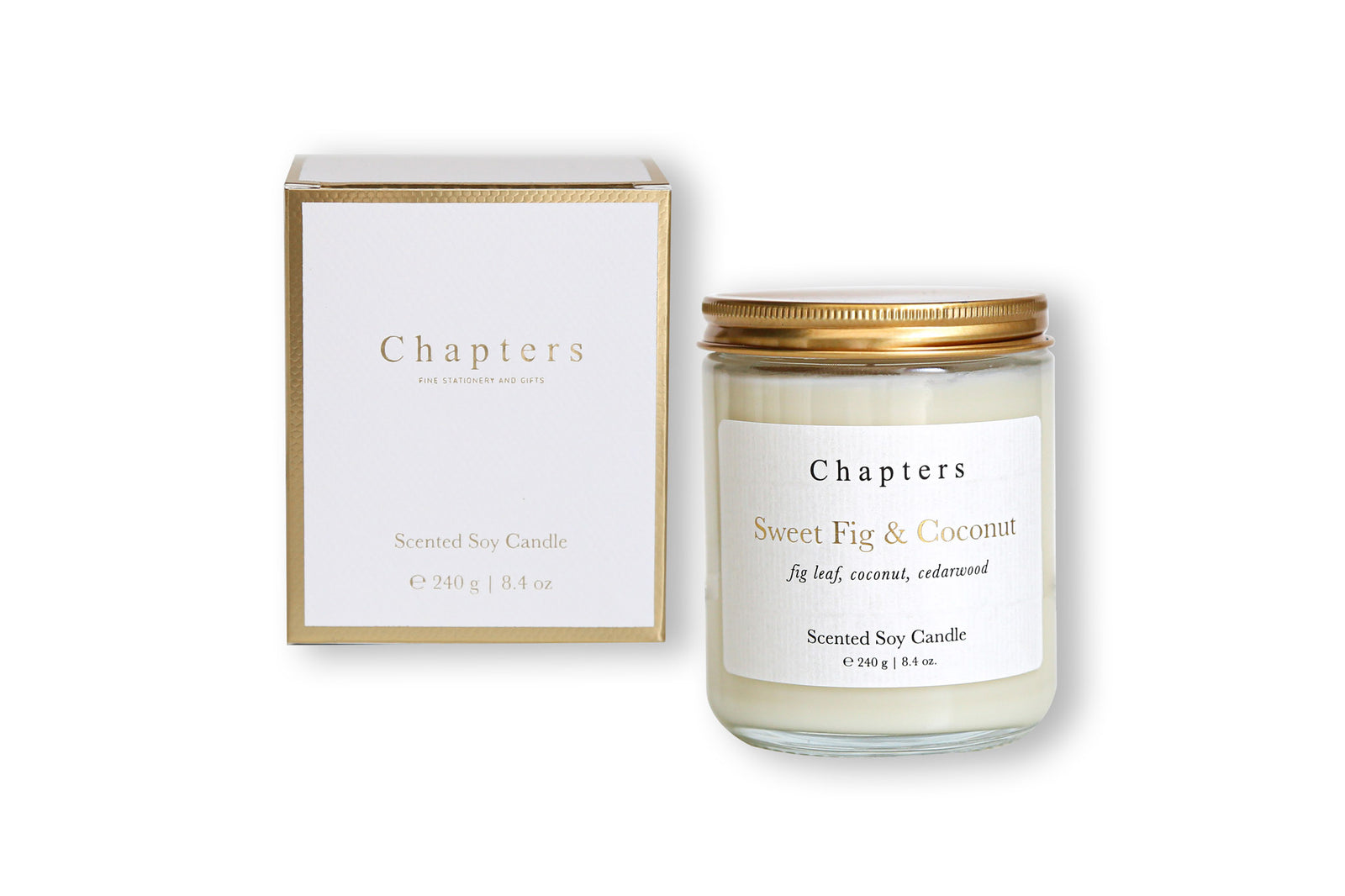 Basic Candle, Sweet Fig & Coconut