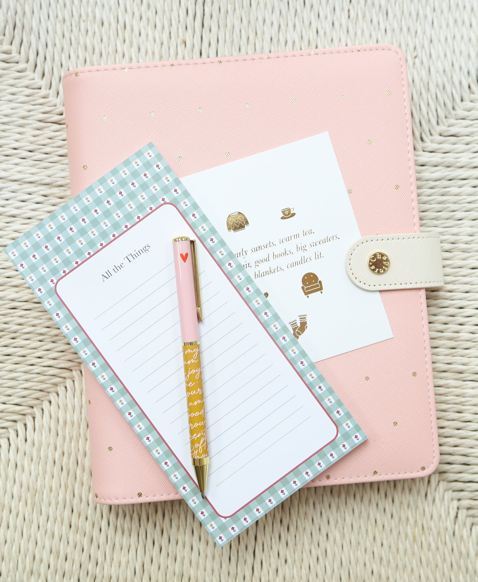 A5 Undated Planner, Ballerina