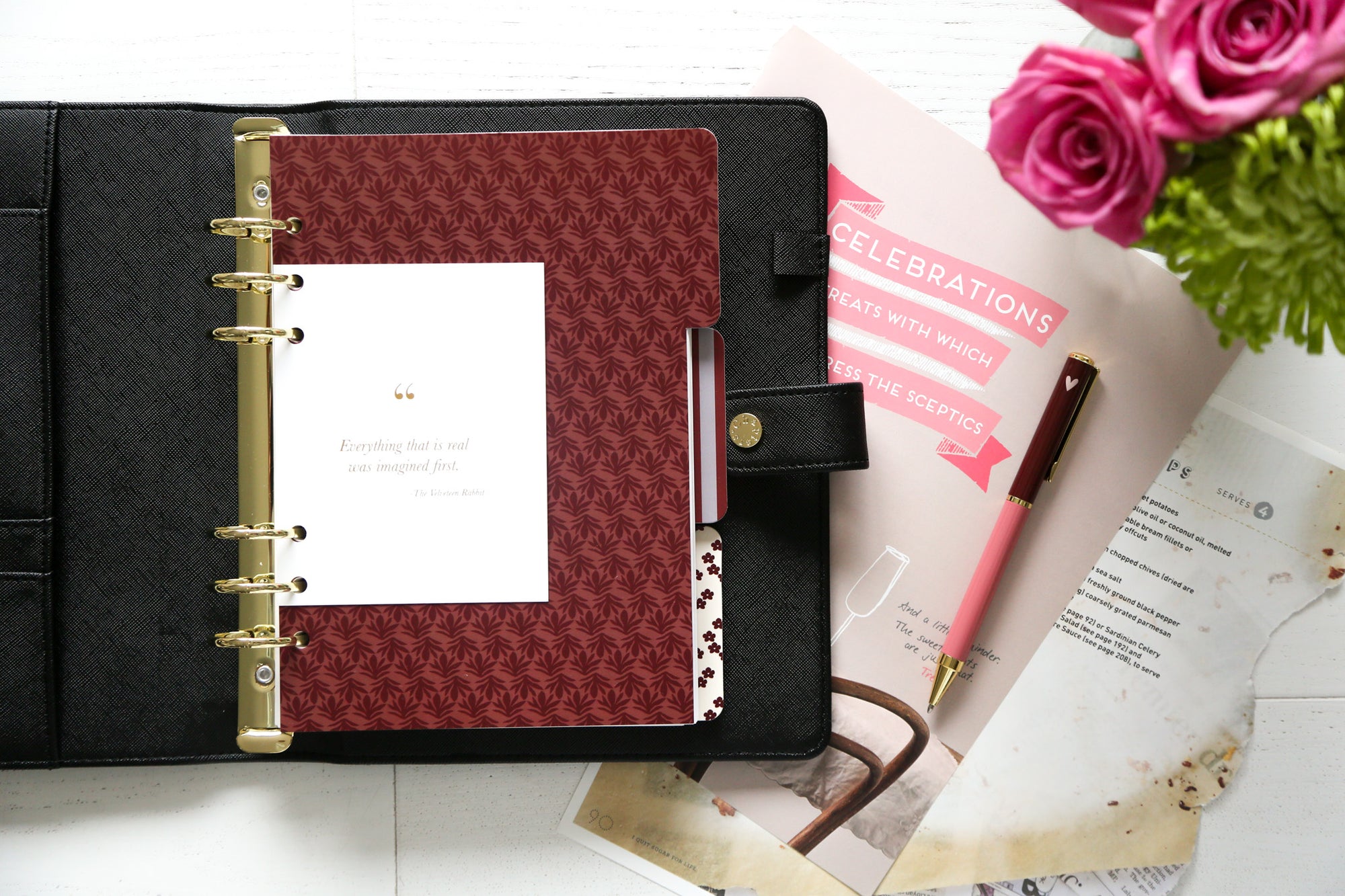 A5 Weekly Planner - 2026, Black