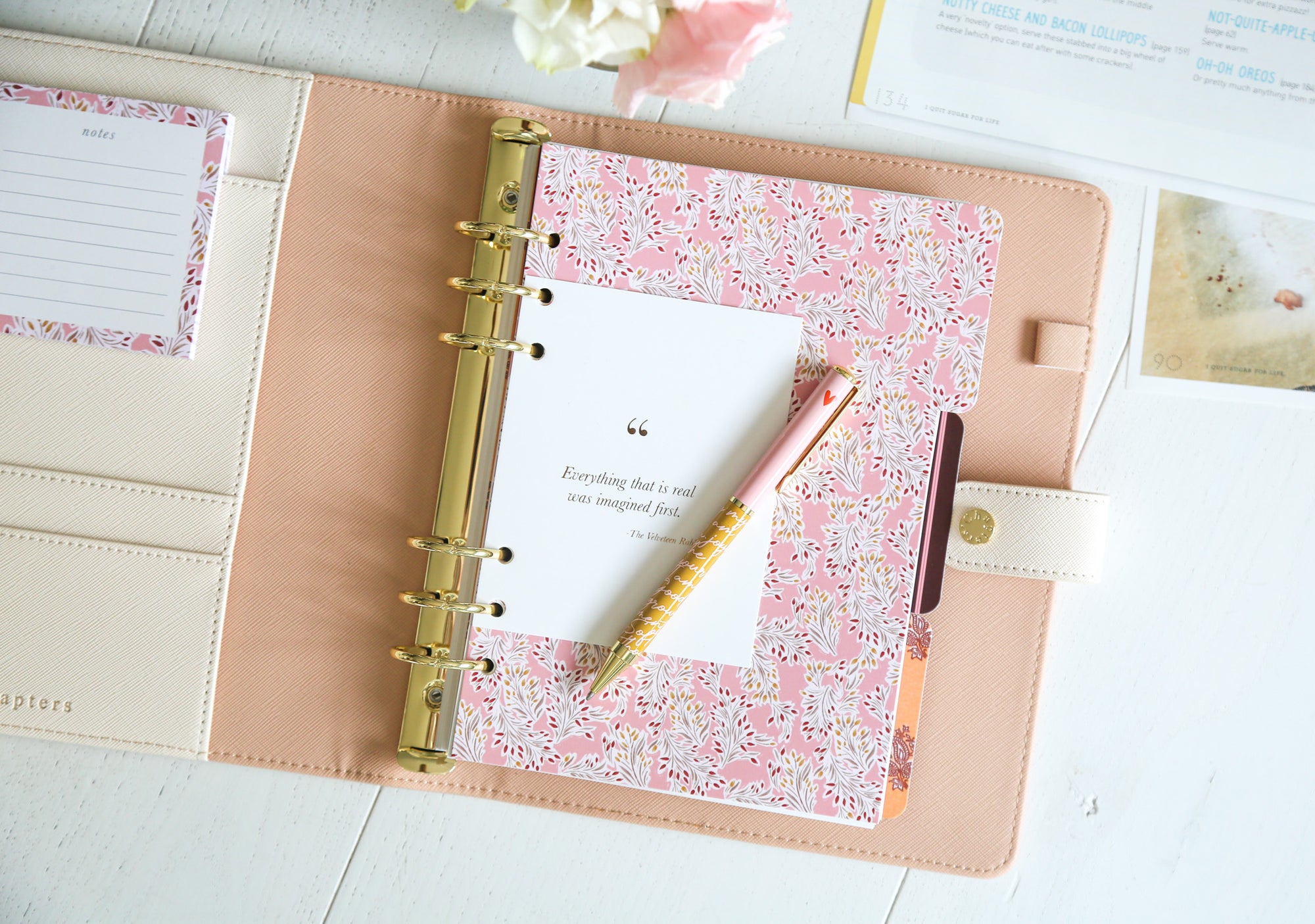 A5 Daily Planner - 2026, Buttercream