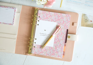 A5 Daily Planner - 2026, Buttercream