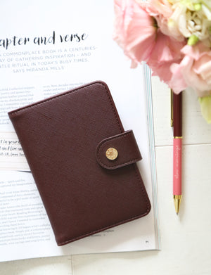 Pocket Planner - 2026, Merlot