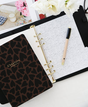 A5 Undated Planner, Black