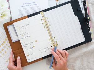 A5 Undated Planner, Midnight