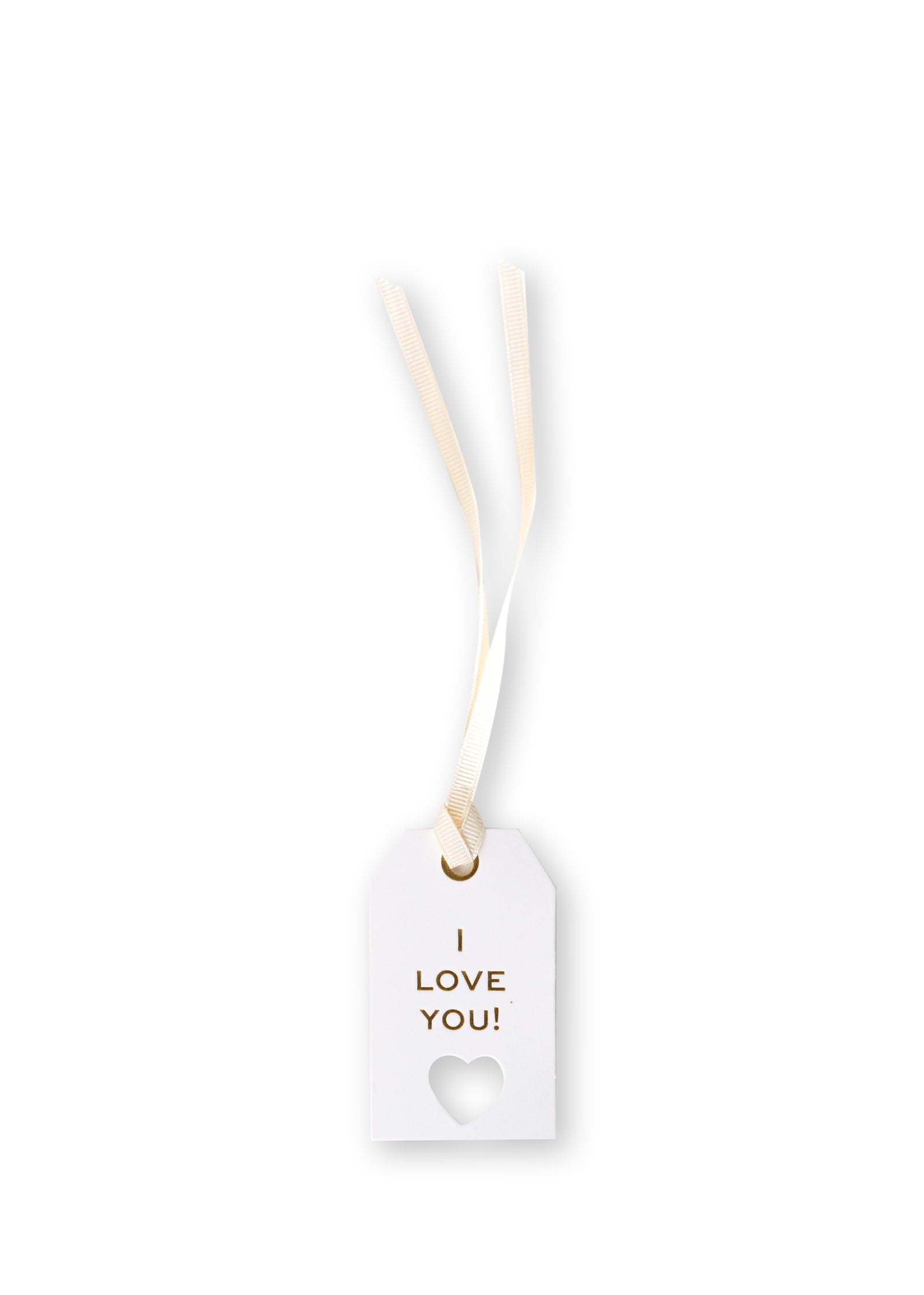 Gift Tag, I Love You