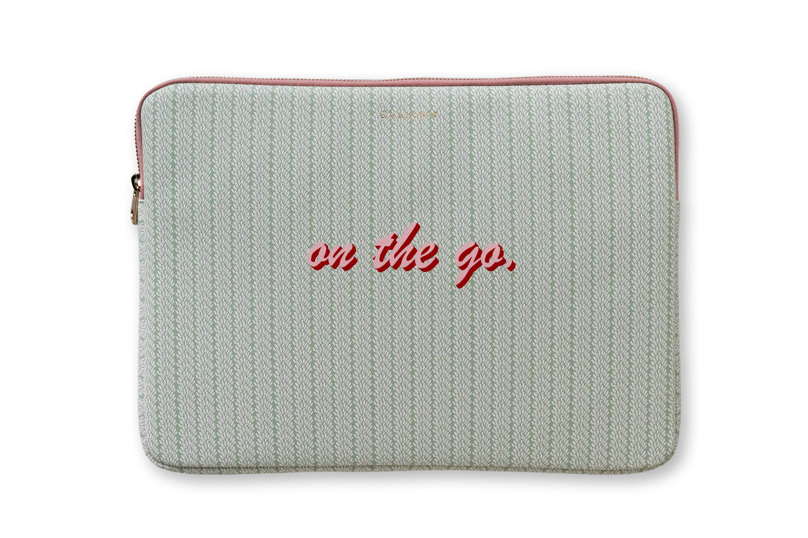 Laptop Case, Mint Leaves - On The Go