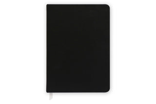 Vegan Leather Notebook, Black
