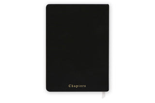 Vegan Leather Notebook, Black