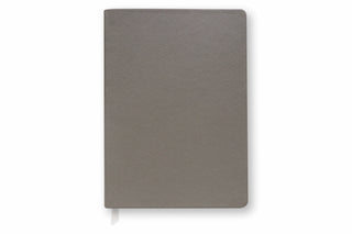 Vegan Leather Notebook, Gray