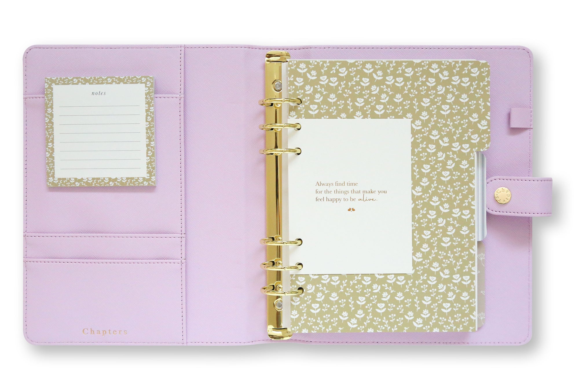 A5 Daily Planner - 2024, Lilac Polka