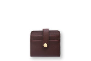 Card Holder, Merlot