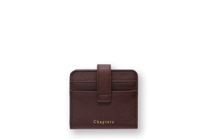 Card Holder, Merlot