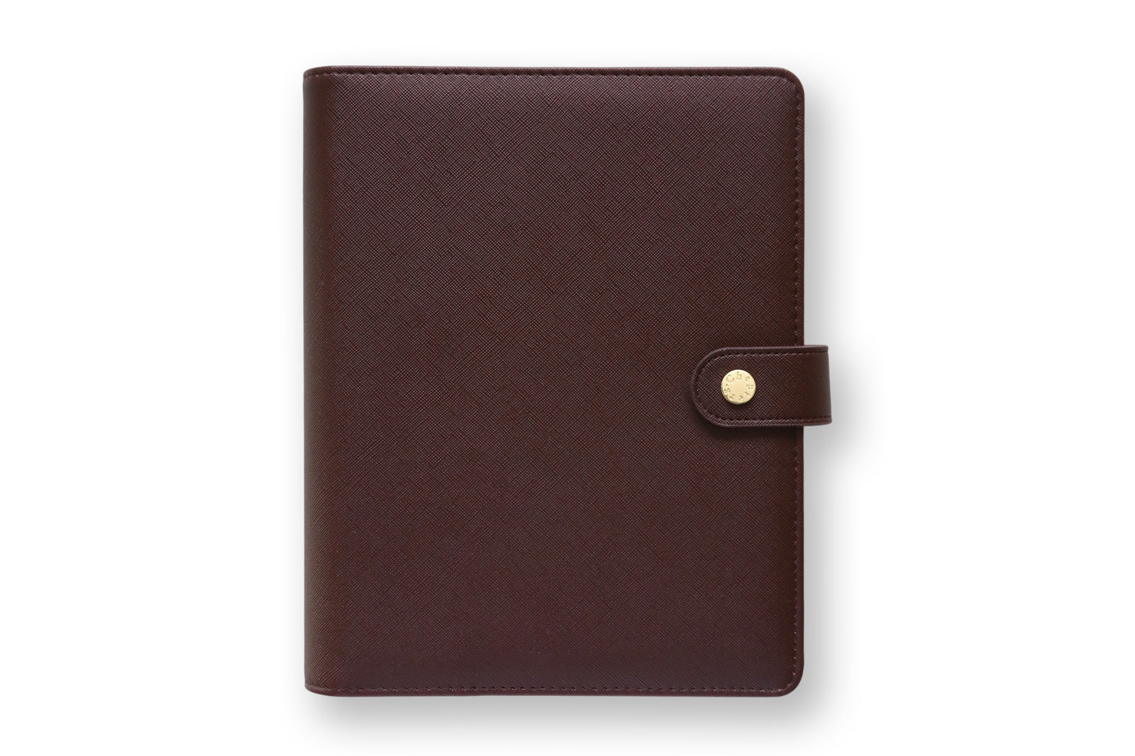 brown A5 Daily Planner - 2026, Merlot