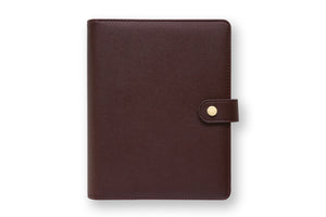brown A5 Daily Planner - 2026, Merlot