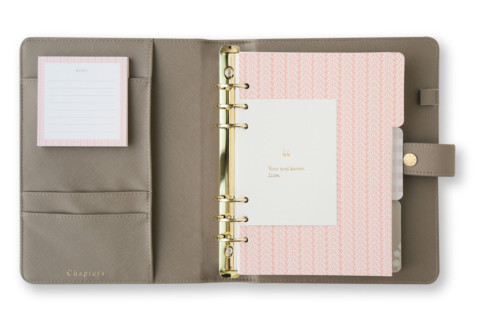 A5 Undated Planner,  Moon Polka