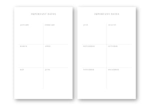 Pocket Planner Refill, 2026