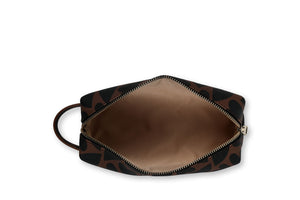 Mini Bag, Black&Brown Hearts