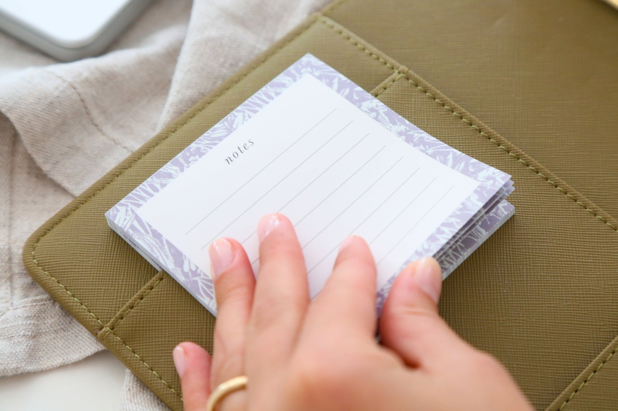 A5 Daily Planner - 2024, Olive