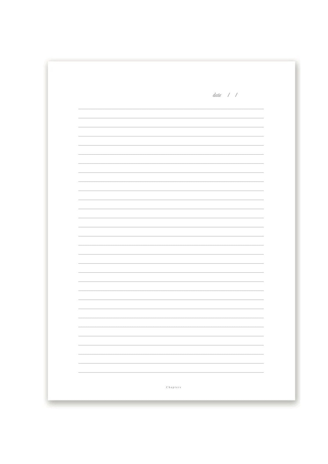 A5 Undated Planner, Ballerina