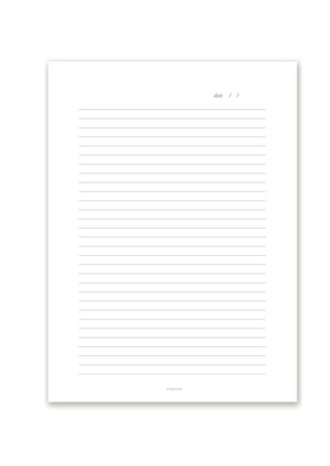 A5 Undated Planner, Ballerina