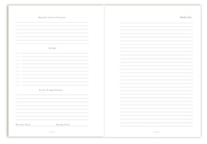 A5 Undated Planner, Ballerina