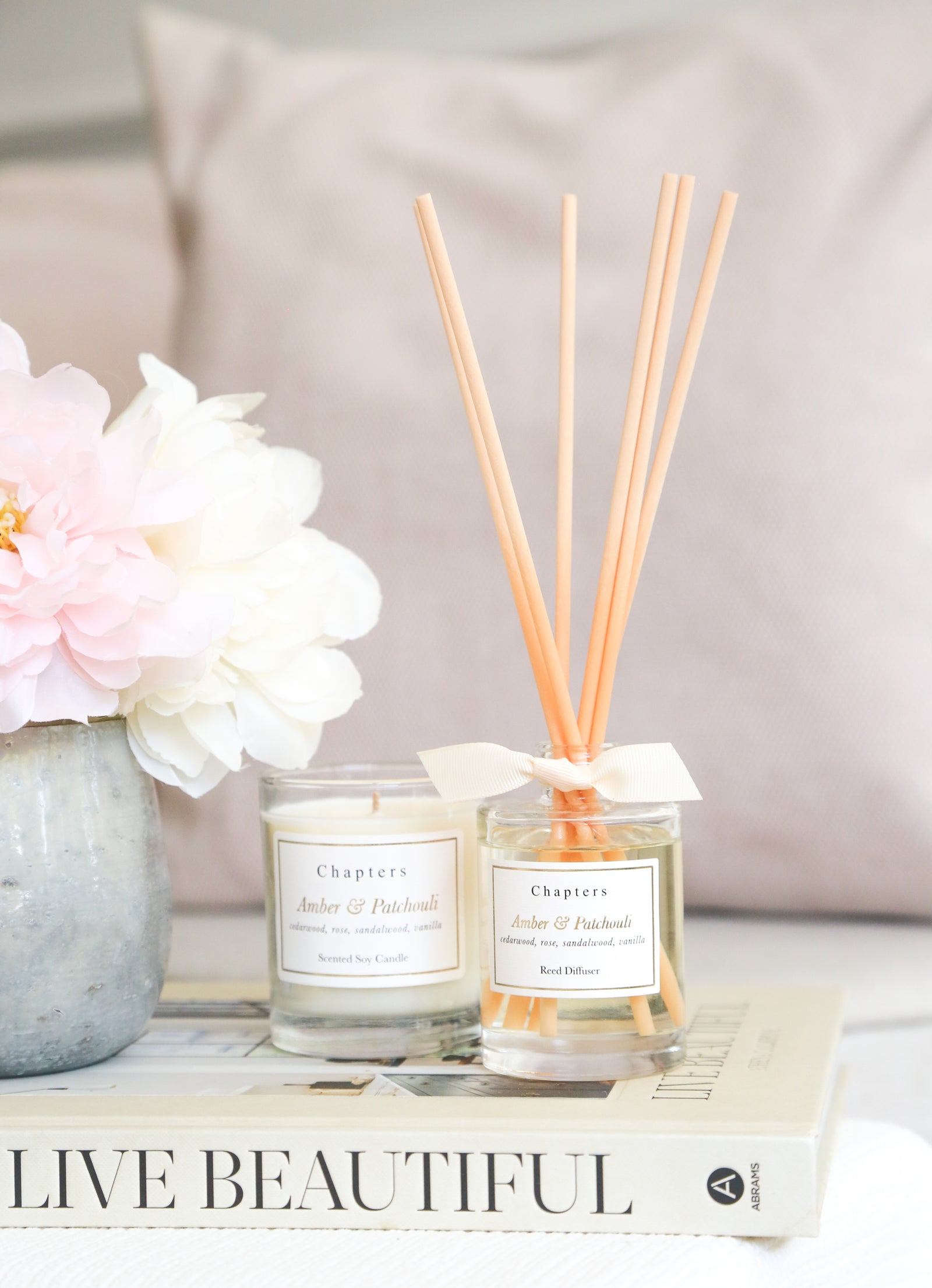 Reed Diffuser, Amber & Patchouli