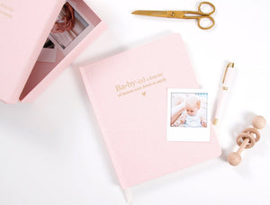 Baby Book, Pale Pink