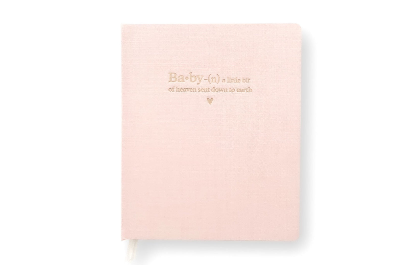 Baby Book, Pale Pink