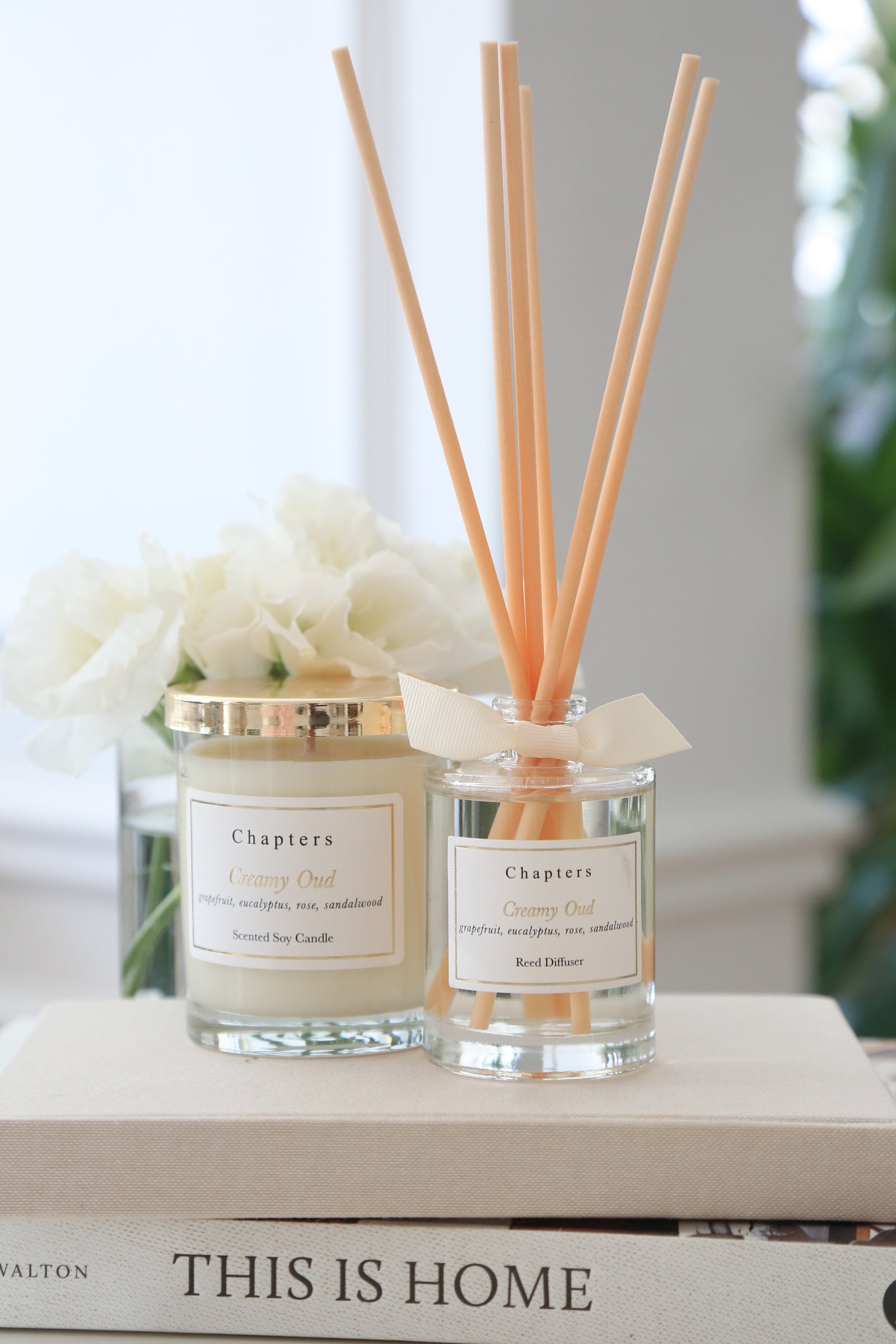 Reed Diffuser, Creamy Oud