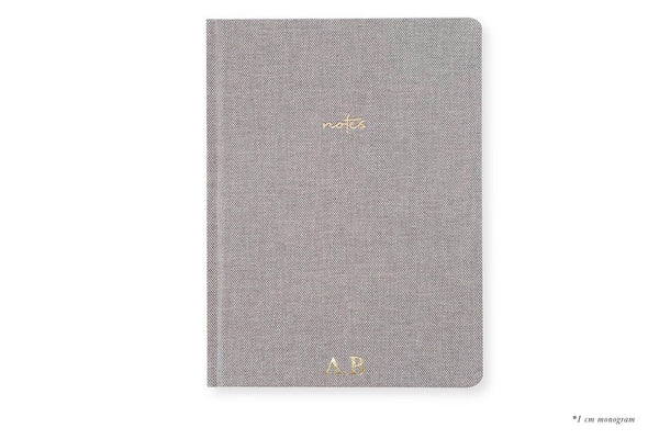 Gray Linen Notebook | Chapters