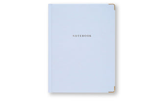 Hardcover Notebook, Ice blue