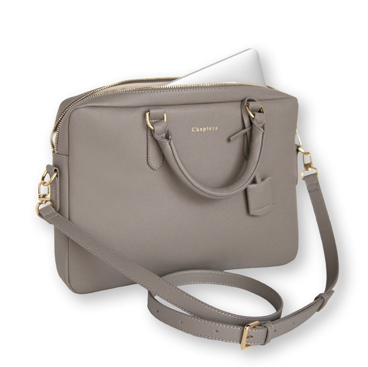 vegan leather laptop bag