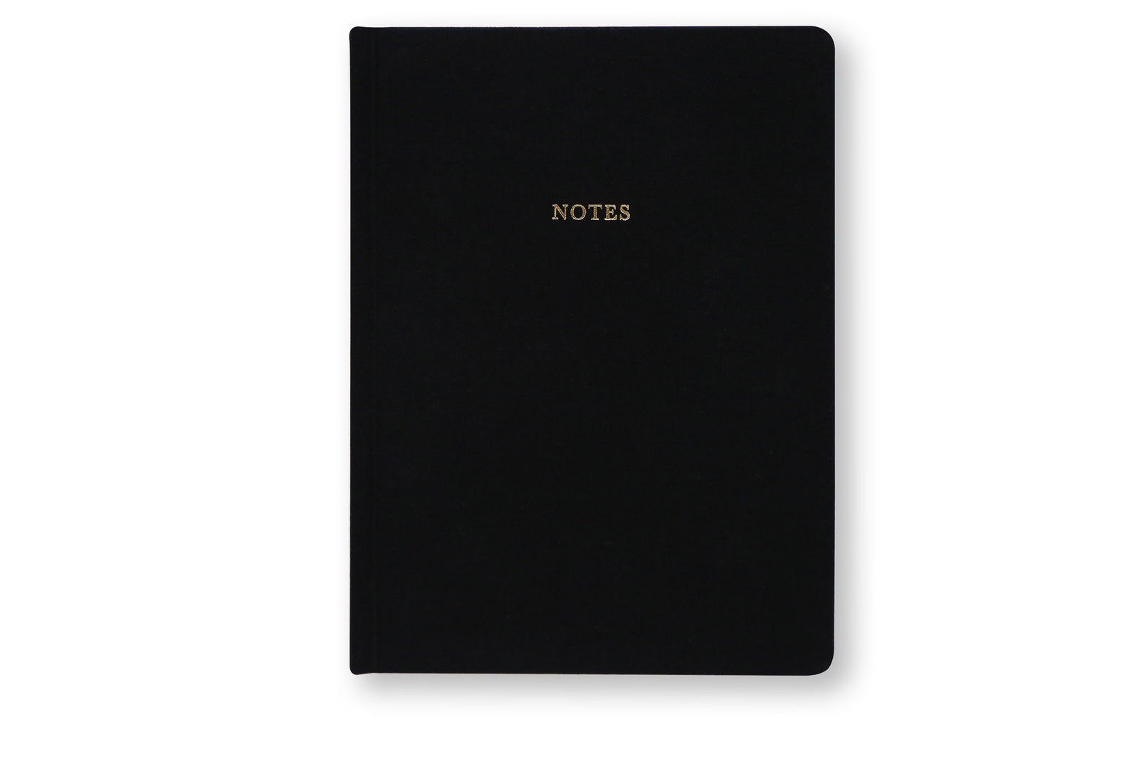 Linen Notebook, Black