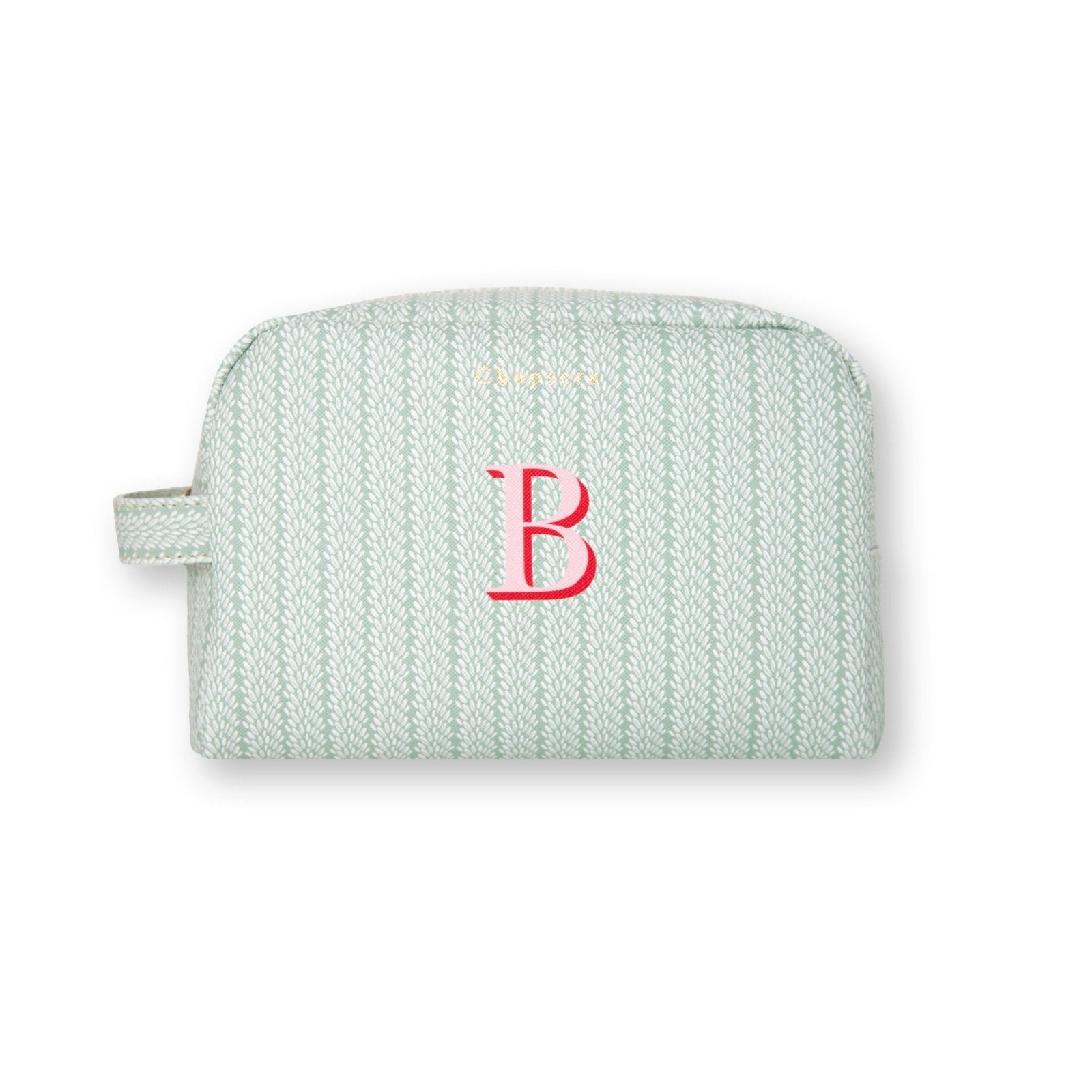 Toiletry Bag, Mint Leaves