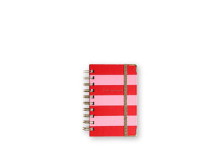 Mini Spiral Notebook, Strawberry