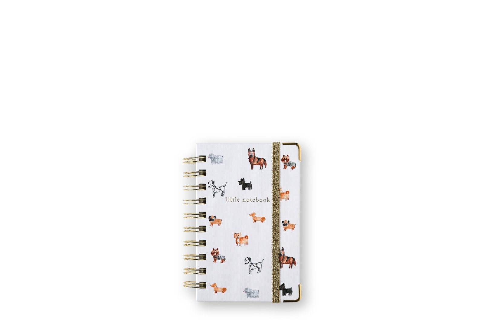 Mini Spiral Notebook, Woof