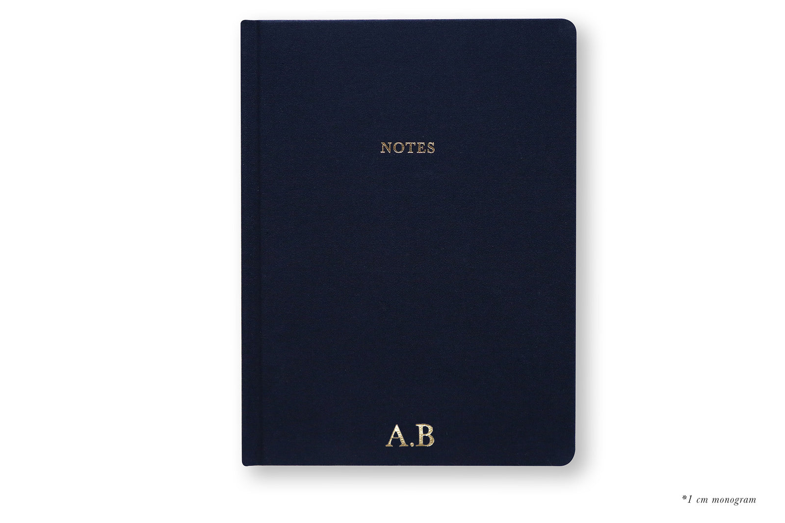 Linen Notebook, Navy