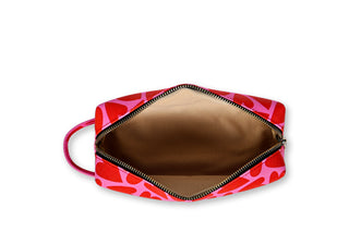 Pencil Case, Pink & Red Hearts