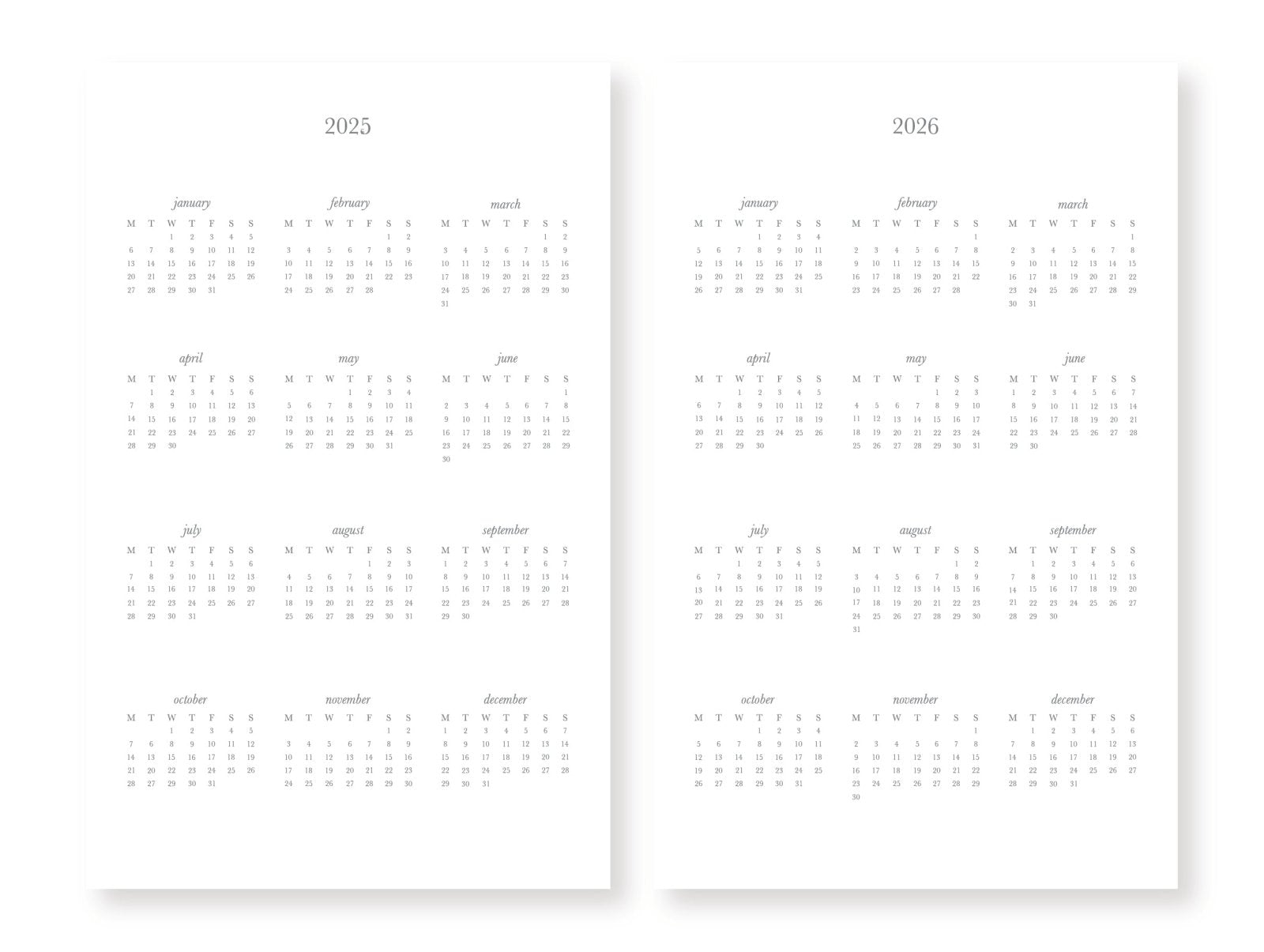 Pocket Planner - 2025, Gingerbread