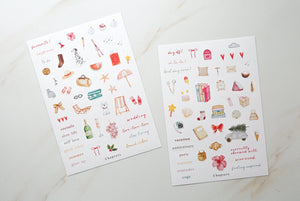 Spiral Weekly Planner, Daydream