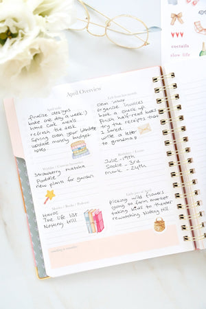 Spiral Weekly Planner, Daydream