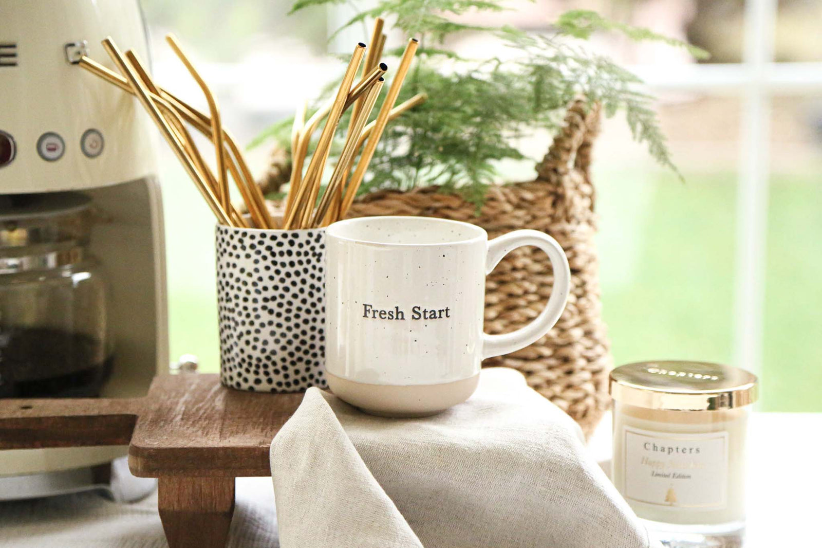 Stoneware Mug, Fresh Start