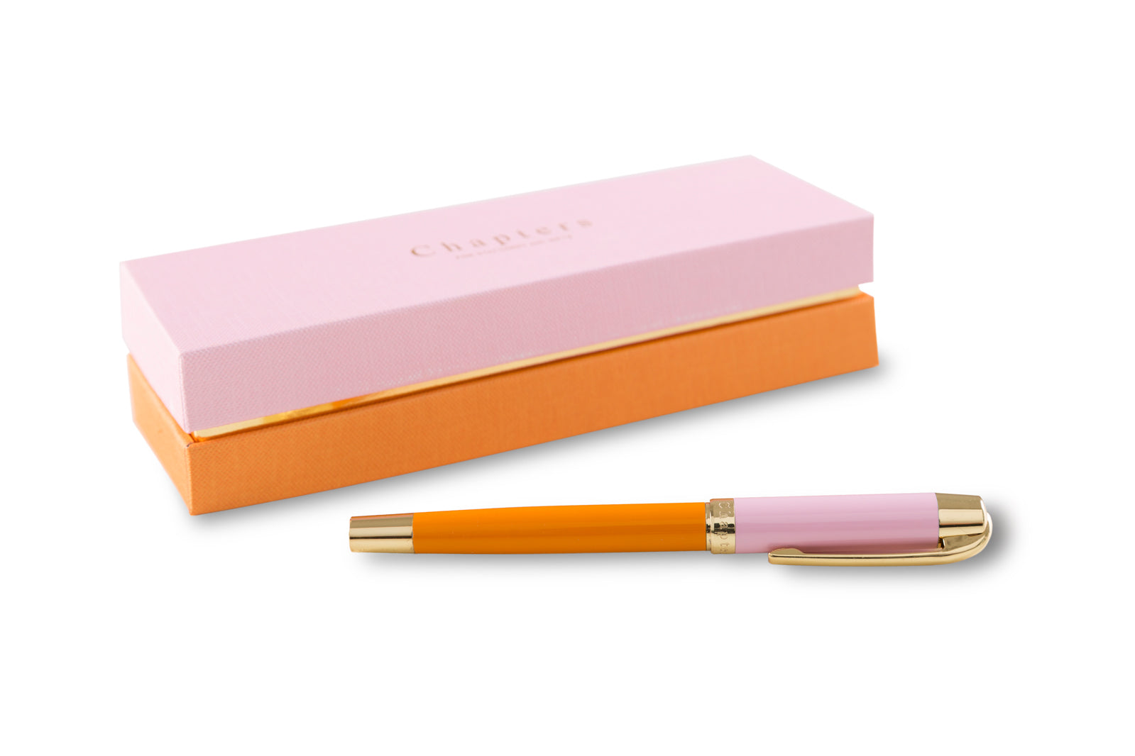Signature Pen, Pink & Orange