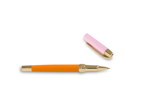 Signature Pen, Pink & Orange