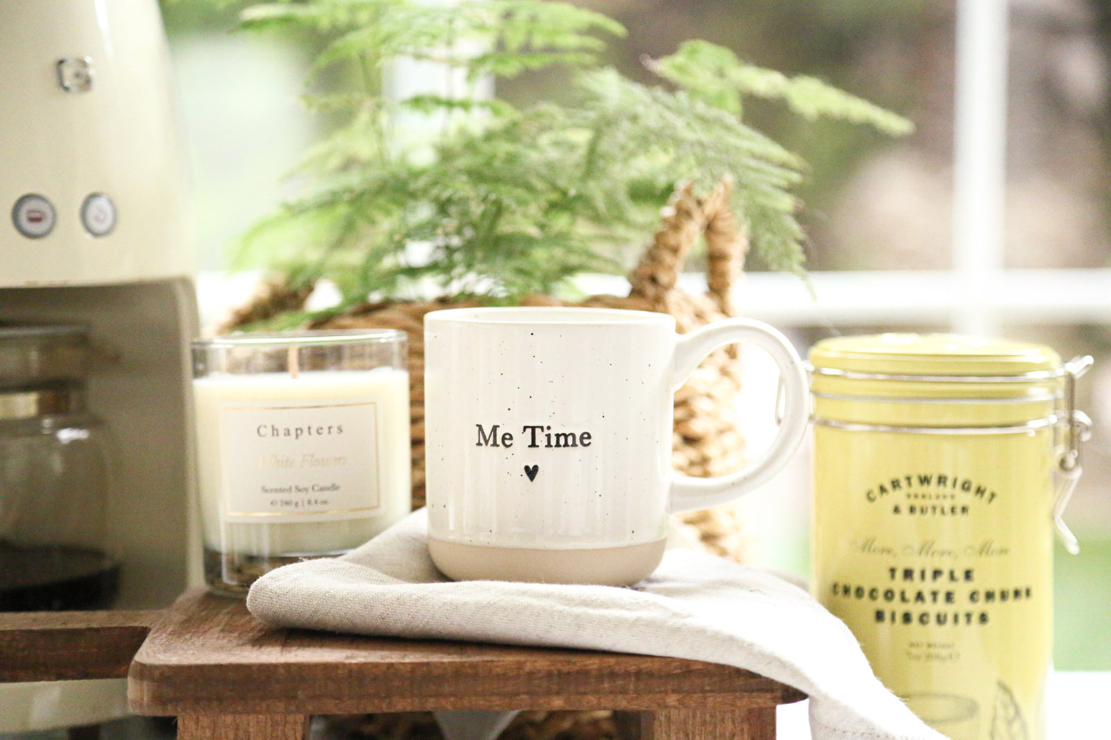 Stoneware Mug, Me Time